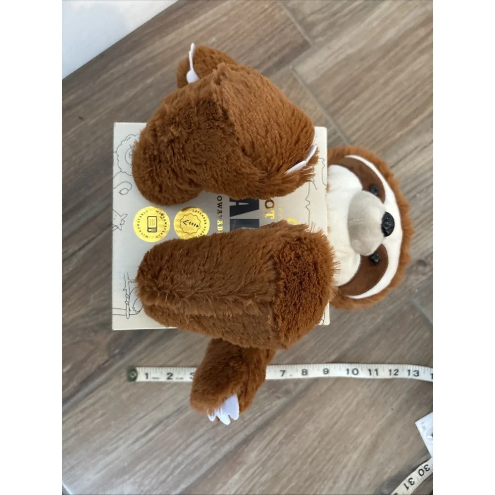 Hot Hug Sloth Stuffed‎ Animal Plush w/Microwaveable Hottie Lavender Pouch NWT